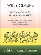 Bolivian Music for Guitar Quartet Guitar and Fretted sheet music cover